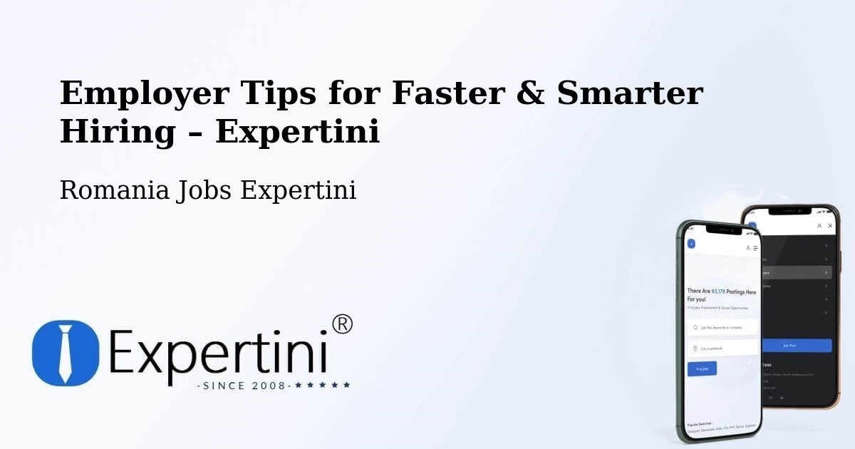 Employer Tips for Hiring & Recruitment – Vadu Roșca - Vadu Roșca, Romania Jobs Expertini